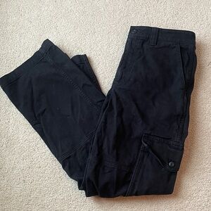 Womens Black Cargo Pants